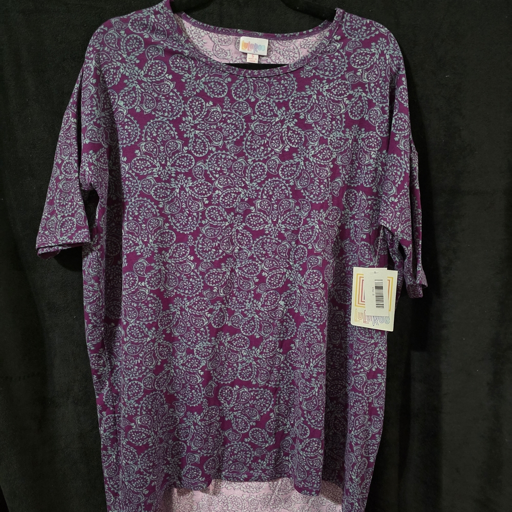 Purple Floral Women's Top